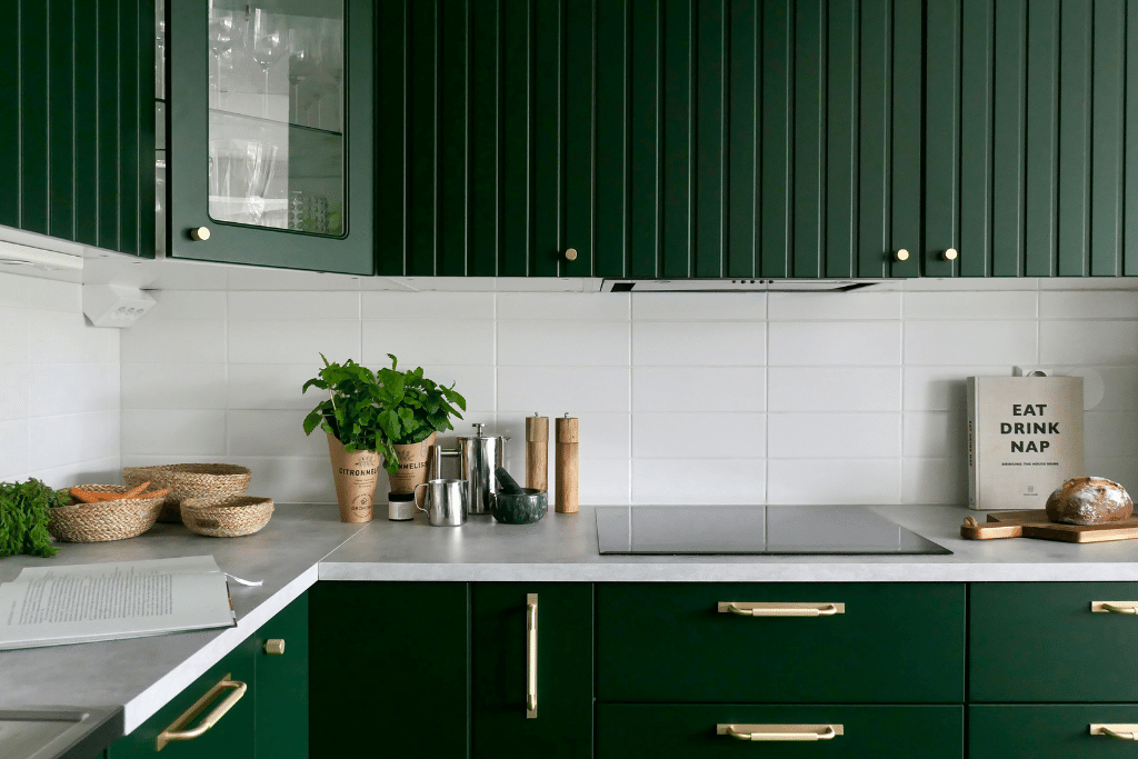 Prisvärt kök efter renovering.