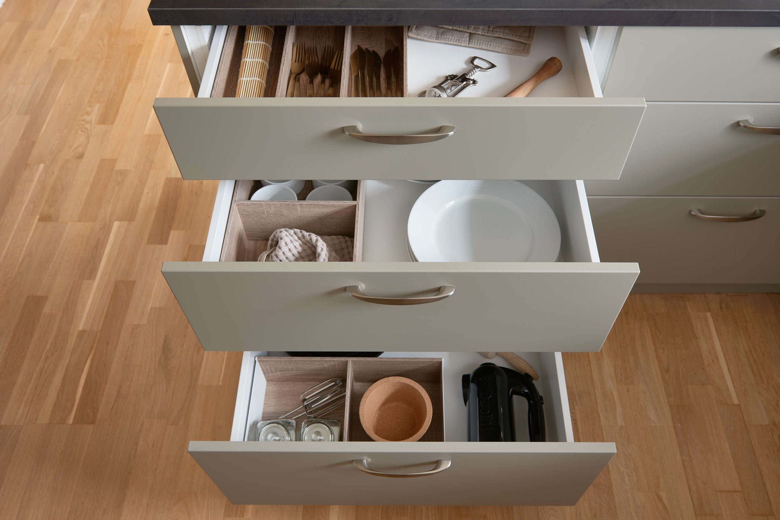 Prisvärt kök efter renovering.