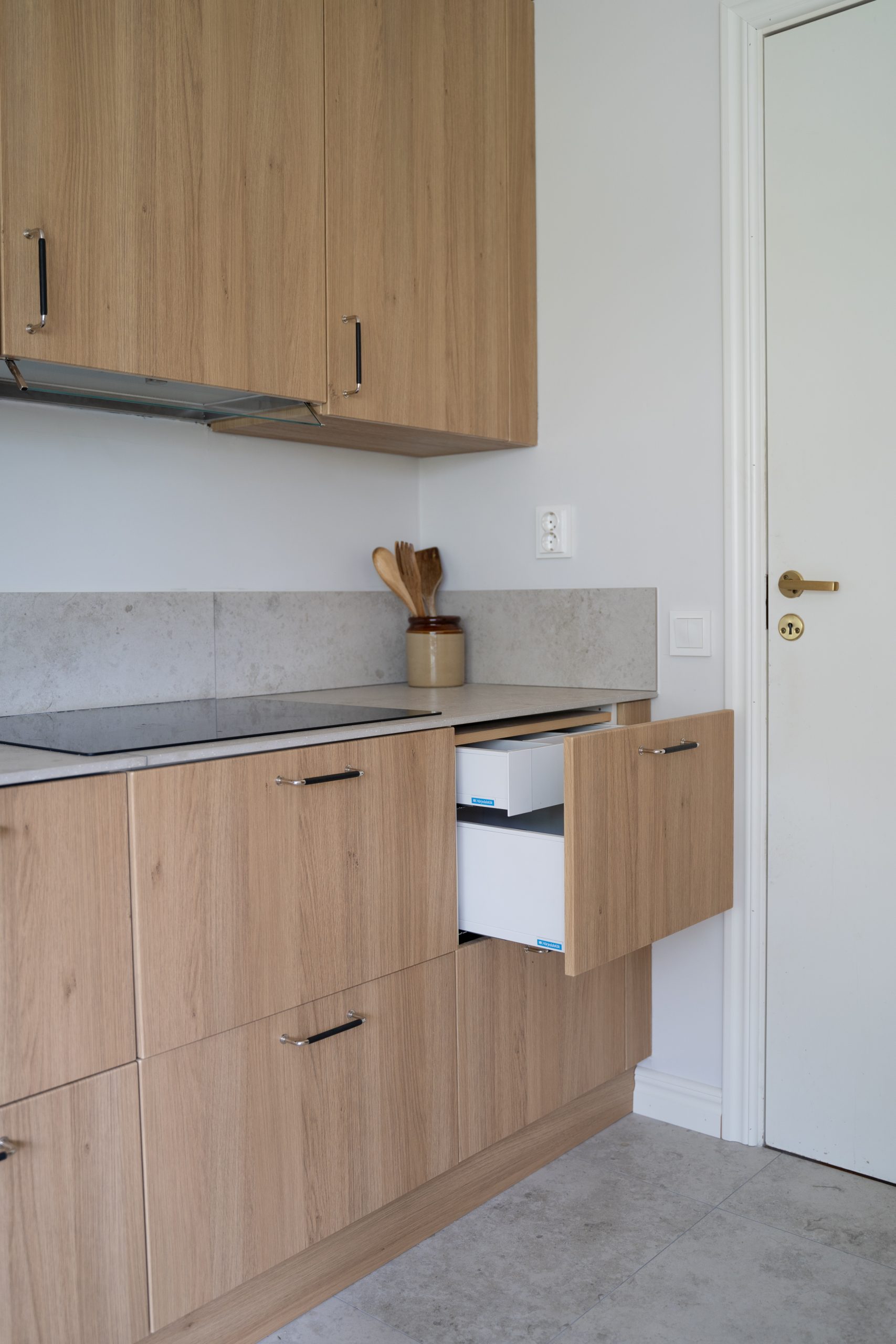 Prisvärt kök efter renovering.