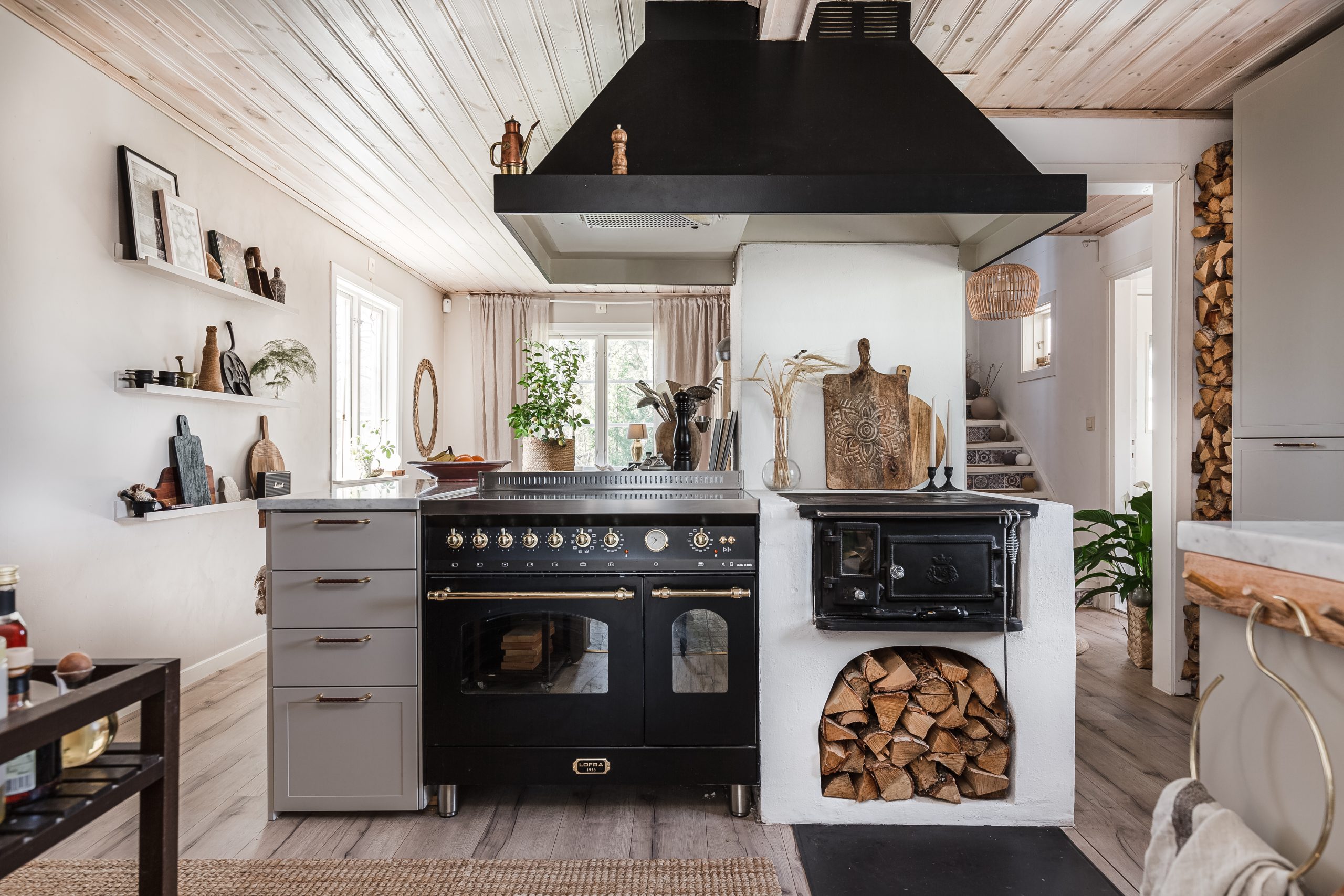 Prisvärt kök efter renovering.