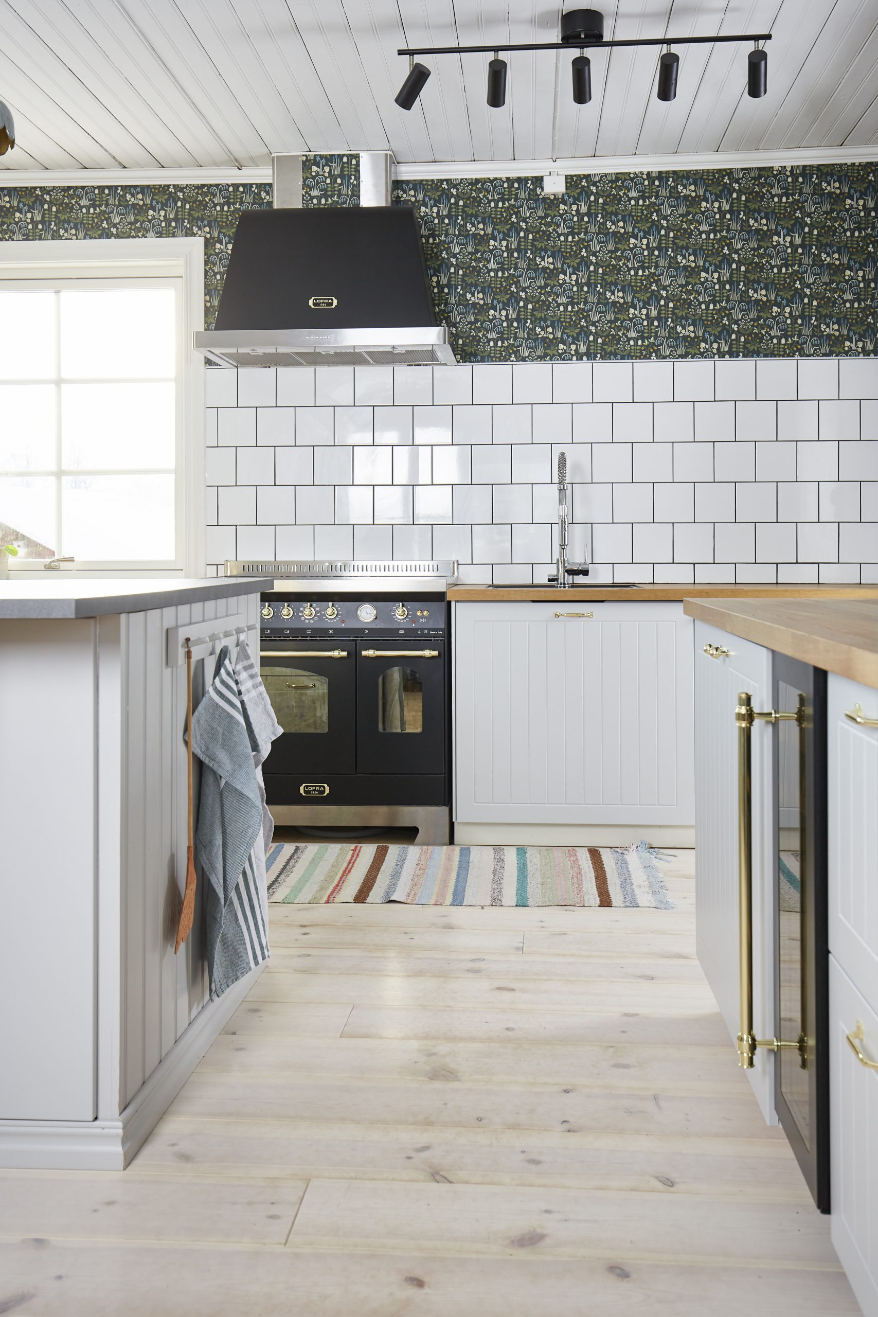 Prisvärt kök efter renovering.