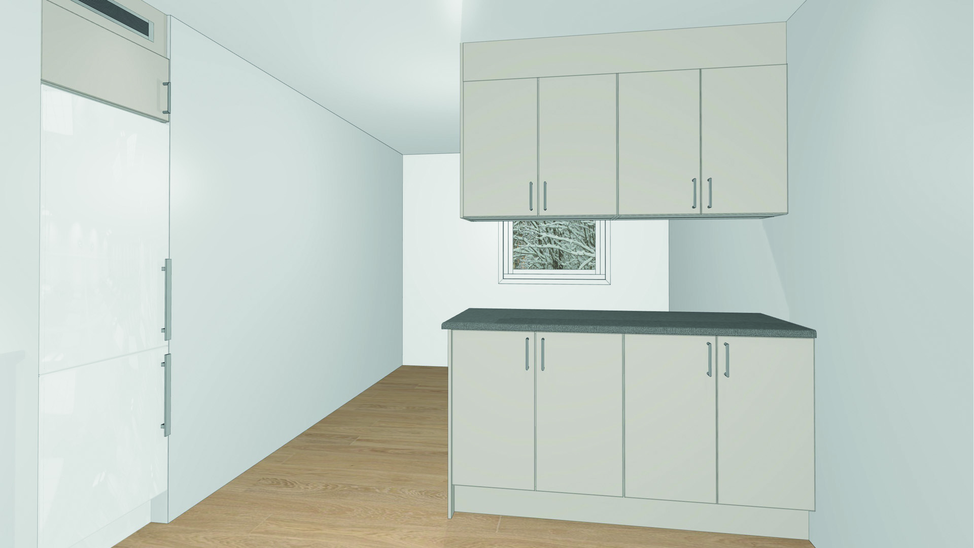 Prisvärt kök efter renovering.