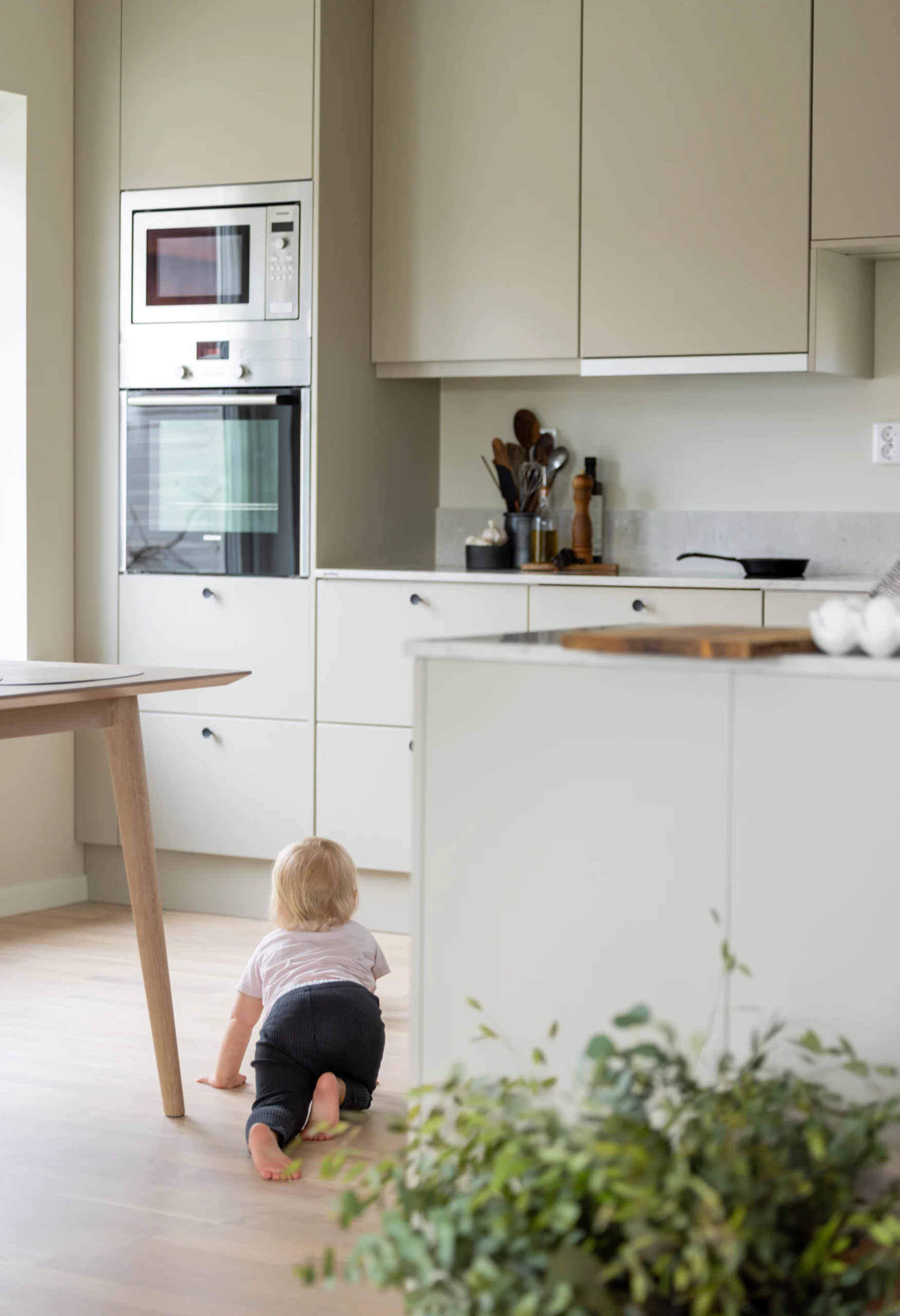 Prisvärt kök efter renovering.